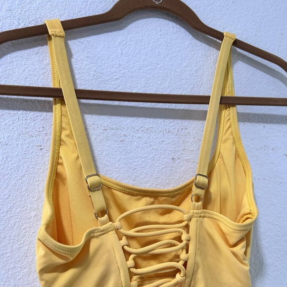 MICHAEL Michael Kors Sunshine Yellow swimsuit - Picture 7 of 16